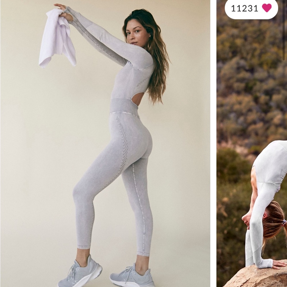 Free People Good Karma Long-Sleeve Onesie